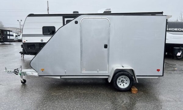 2024 Mission Trailers 60x12 Aluminum Single Place Crossover w/Galvanized Package, Rear Canopy - Image 10