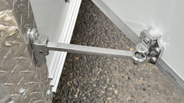 2024 E-Z Hauler 7x24 Aluminum 4-Place Drive In/Out w/Tapered Ramps, Rear Canopy - Image 21