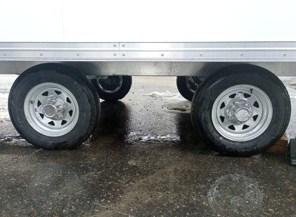 2024 Mission Trailers 101x24 Aluminum 4/5-Place Drive In/Out Deckover w/Galvanized Pkg, Canopy - Image 24