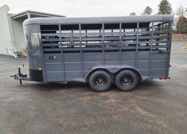 2023 BCI Stock Trailer 6'X16' Eco Series Bumper Pull - Image 9