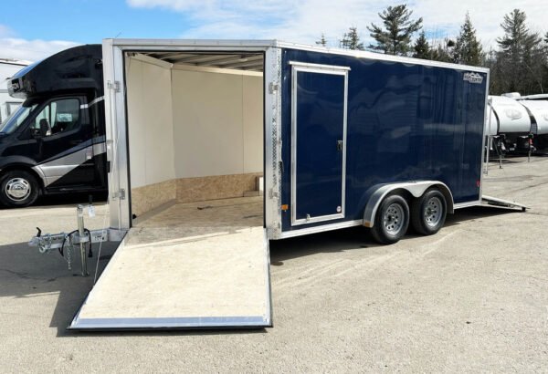2023 High Country 7.5x14 Aluminum 2/3-Place Drive In/Out w/Tapered Ramp Doors - Image 2