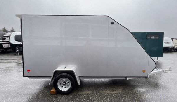 2024 Mission Trailers 60x12 Aluminum Single Place Crossover w/Galvanized Package, Rear Canopy - Image 6