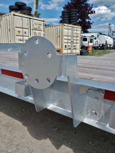 2024 N&N Trailers 7x20+3 Galvanized 22.5K Lowpro Equipment Trailer w/HD Full Width Ramps - Image 9